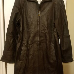 Women's Medium Worthington lamb skin jacket